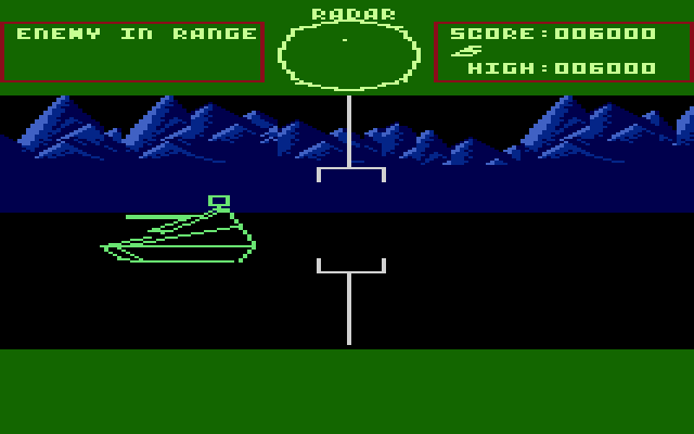 Battlezone (1983) (Atari) Screenshot 1